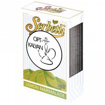 ТАБАК SERBETLI (PREMIUM) "Lemon Marmalade" (Лимонный мармелад) 50гр