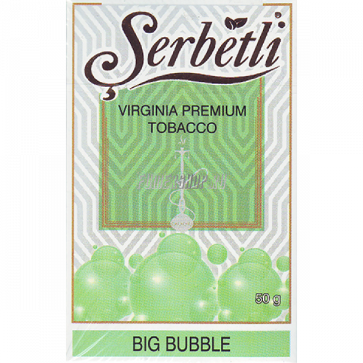 ТАБАК SERBETLI (PREMIUM) Big Bubble- жвачка 50 ГР