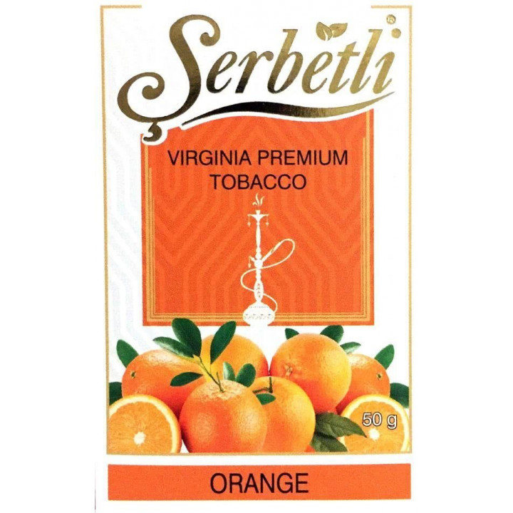 ТАБАК SERBETLI (PREMIUM) orange- апельсин 50 ГР
