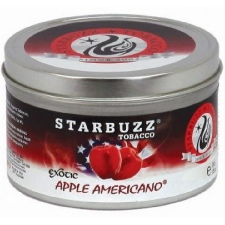 Apple americano Яблоко с карамельно-кофейными нотами Табак Starbuz 250 гр