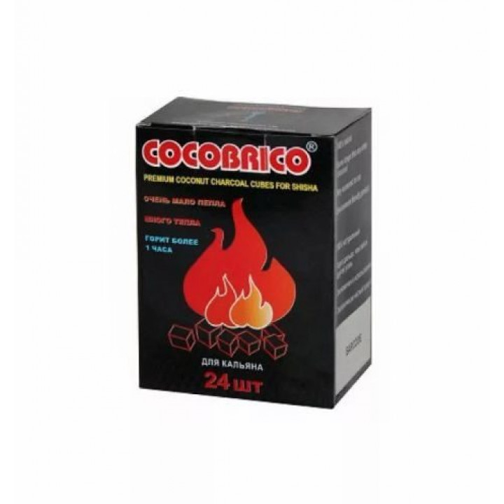 Уголь Coco Brico Кокобрико 24 шт.