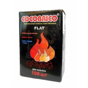 Уголь Coco Brico Flat 108 шт.