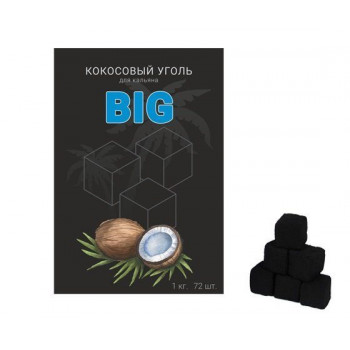 Уголь для кальяна BIG 72 штуки