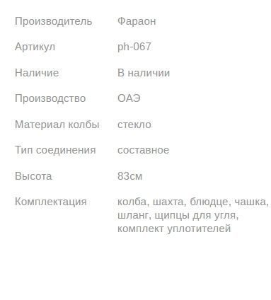 Кальян PHARAON PREMIUM X505 ALL BLACK 83см Фараон 1